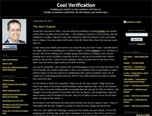 Tablet Screenshot of coolverification.com